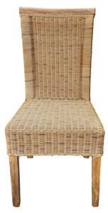 Rattanstuhl Prato Braun - Rattan - 47 x 96 x 55 cm