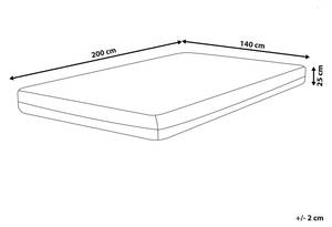 Matratze SPONGY Breite: 140 cm - H3