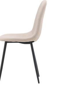 Chaise POLAR DRC 1NOS Beige - Noir - Métal