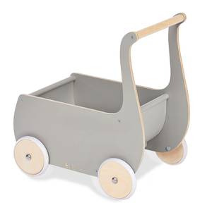 Puppenwagen Mette, grau Grau