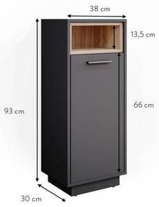 Midischrank Beatrice 36125 Anthrazit