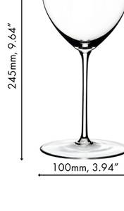 Syrah Shiraz + Tuch Performance 2er Set Glas - 10 x 25 x 10 cm