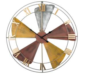 Horloge murale WIKON Doré - Argenté - Métal - 60 x 60 x 5 cm