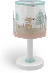 Dekorative Tischleuchte LOVING DEER Weiß - Kunststoff - 8 x 30 x 8 cm