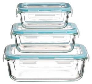 Lebensmittelbehälter aus Glas mit Deckel Glas - 10 x 16 x 22 cm