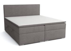 Boxspringbett Doppelbett Ennis Grau - Breite: 180 cm