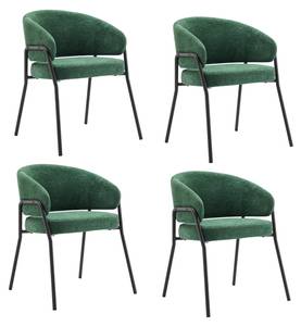 Lot de 4 fauteuils simples Mercury Ⅶ Lot de 4