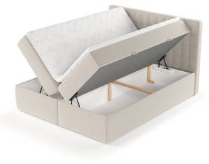 Boxspringbett Namur Beige - Breite: 140 cm