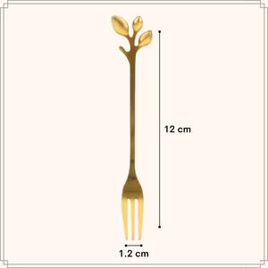 Kuchengabeln 2737606 Gold - Metall - 1 x 13 x 2 cm