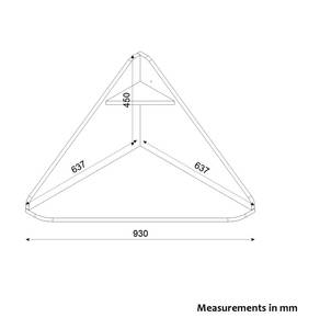 Schreibtisch Eckschreibtisch Homeoffice Weiß - Holzwerkstoff - 93 x 45 x 64 cm