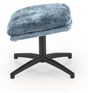 Fauteuil Dario Bleu - Textile - 73 x 73 x 72 cm