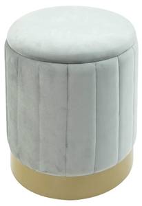 Pouf Avelos (2er-Set) Grau