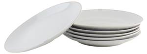 Frühstücksteller 6er Set 2707706 Weiß - Porzellan - 3 x 21 x 21 cm