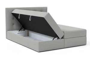 Boxspringbett Doppelbett Adamo Grau - Breite: 180 cm