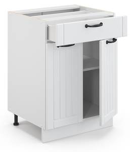 Meuble cuisine Fame-Line 36014 Blanc neige - Blanc