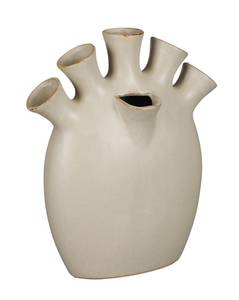 Vase Saul Grau - Keramik - 14 x 31 x 26 cm