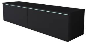 TV-Lowboard D140 mit LED Beleuchtung Graphit