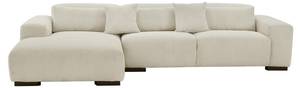 Sofa OVENTINO Beige - Textil - 166 x 70 x 315 cm