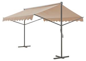 Standmarkise Selenizza Beige - Tiefe: 400 cm