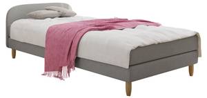 Boxspringbett Hot 2 Grau - Breite: 120 cm