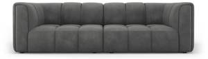 modulares Sofa SERENA 3 Sitzplätze Schiefergrau