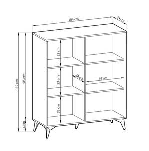 Commode DIAMOND KD104 Hauteur : 119 cm