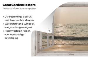 Outdoor-Poster 120x80 Aussicht - Meer Kunststoff - 120 x 80 x 1 cm