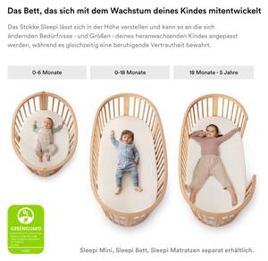 Mini Spannbettlaken Sleepi™ Grün