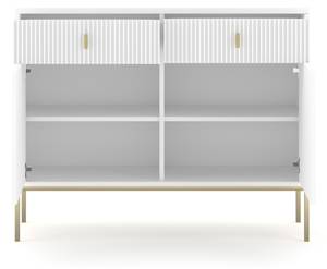 Sideboard MAGGIORE SB104 2D2D Gold - Weiß