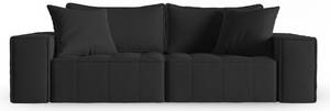 modulares Sofa MIKE 3 Sitzplätze Schwarz