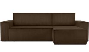 NAPI Universal-Ecksofa Dunkelbraun - Breite: 262 cm