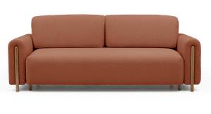 Sofa ZEPHYR Eiche Dekor - Orange