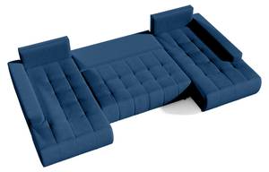 Ecksofa Dhaka U Blau