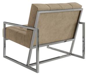 Loungesessel Chicago Beige - Textil - 84 x 81 x 89 cm