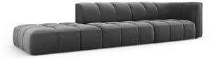 modulares Sofa SERENA 4 Sitzplätze Grau