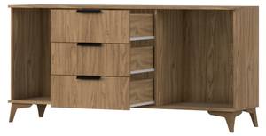 Buffet PORTMORE Marron - Bois massif - 150 x 72 x 40 cm