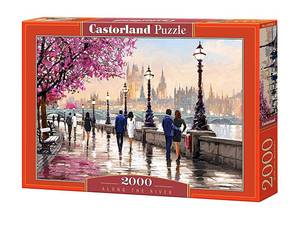 Puzzle Entlang des Flusses 2000 Teile Papier - 27 x 5 x 38 cm