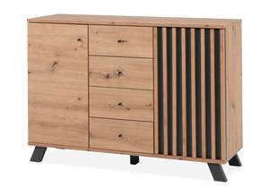 Kommode Medan 3403 Braun - Holzwerkstoff - 85 x 118 x 40 cm