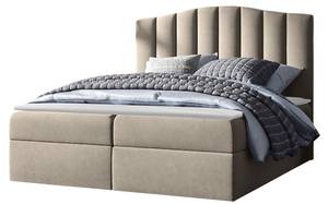 Boxspringbett Lindos Beige - Breite: 184 cm