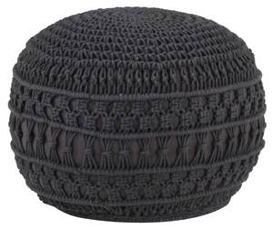 Pouf 3004704-2 Gris - Textile - 45 x 30 x 45 cm