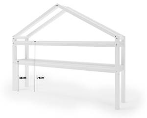 Étagères enfant HYTTE CS169 2S Blanc