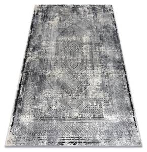 Modern Vinci 1417 Teppich Geometrisch Grau - Textil - 80 x 1 x 150 cm