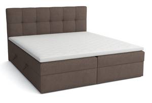 Boxspringbett Doppelbett Corino Braun - Breite: 160 cm