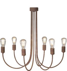 Plafonnier Chandelier Marron