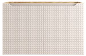 Schrank unter waschbecken LUXOR CUW90 2D Beige