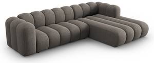 modulares Ecksofa LUPINE 4 Sitzplätze Grau