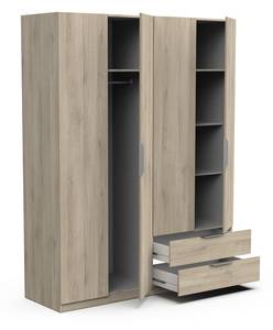 Kleiderschrank Ghost Eiche Dekor