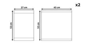 Toile amovible CINE Vert - Vert clair - Blanc