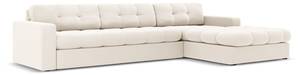 Ecksofa JUSTIN 4 Sitzplätze Beige