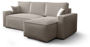 Ecksofa BALLARO L Creme - Ecke davorstehend links